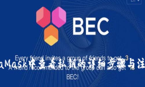 在MetaMask中查看私钥的详细步骤与注意事项