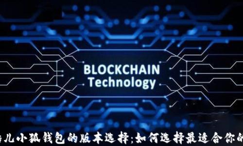 
详解酷儿小狐钱包的版本选择：如何选择最适合你的钱包？
